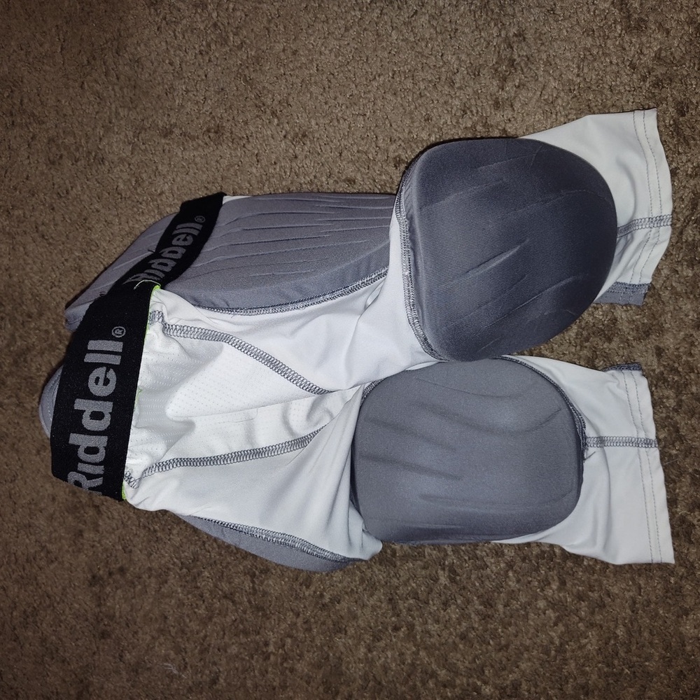 Dell White and Gray Boxer Briefs with Padding